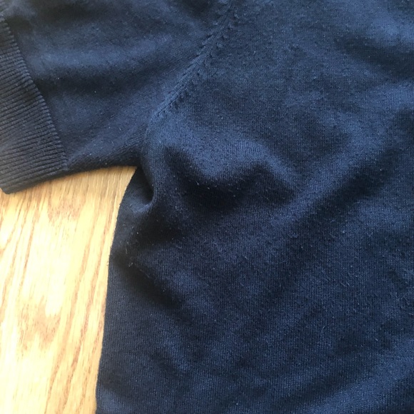 Black Shrug short sweater cardigan open front - Picture 5 of 5